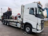 Volvo FH 420 8x4 TRIDEM PRITSCHE + 31m! KRAN HIAB 858 - Volvo Abrollkipper