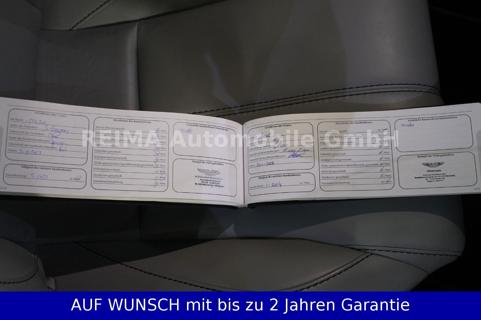 Fahrzeugabbildung Aston Martin V8 Vantage 4,7i, voll Scheckheft gepflegt,
