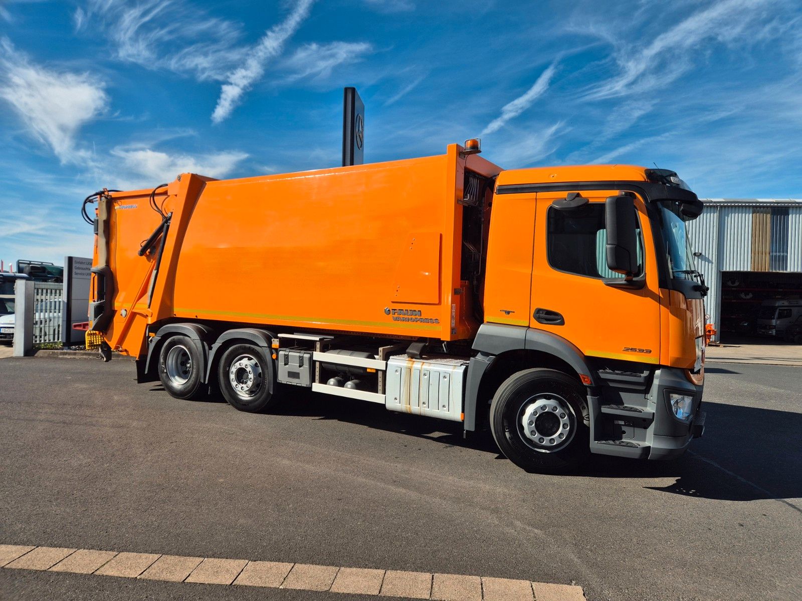 Fahrzeugabbildung Mercedes-Benz Actros 2533 L Faun Variopress II524 V19 Zoeller