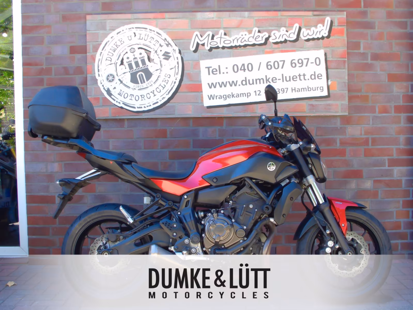 Yamaha MT-07, ABS, 1. HAND