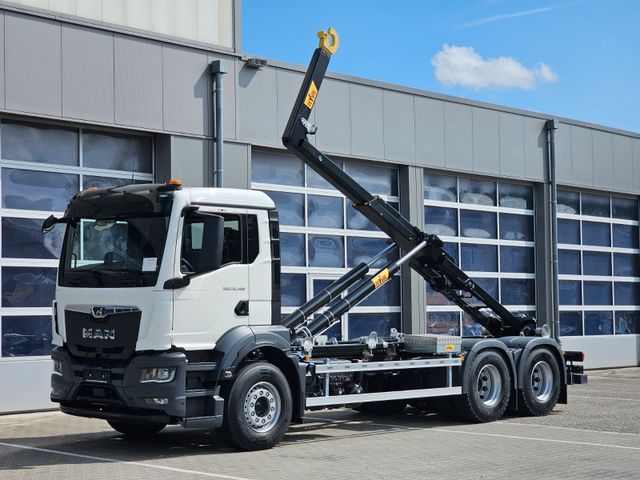 MAN TGS 26.480 Abrollkipper HYVA 20-60-S / 7m Cont.