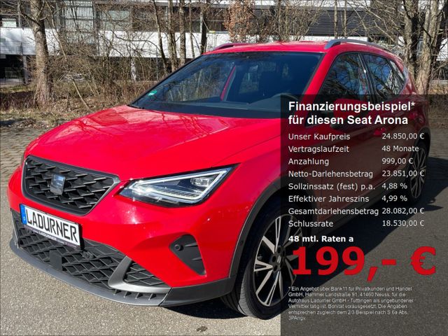 Arona FR 1.0TSI DSG *999€ ANZAHLUNG / 199€ mtl