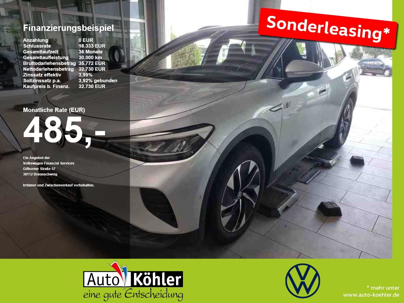 VW ID.4 Pro Performance AHK/W-Pumpe/CarPlay/Kamera