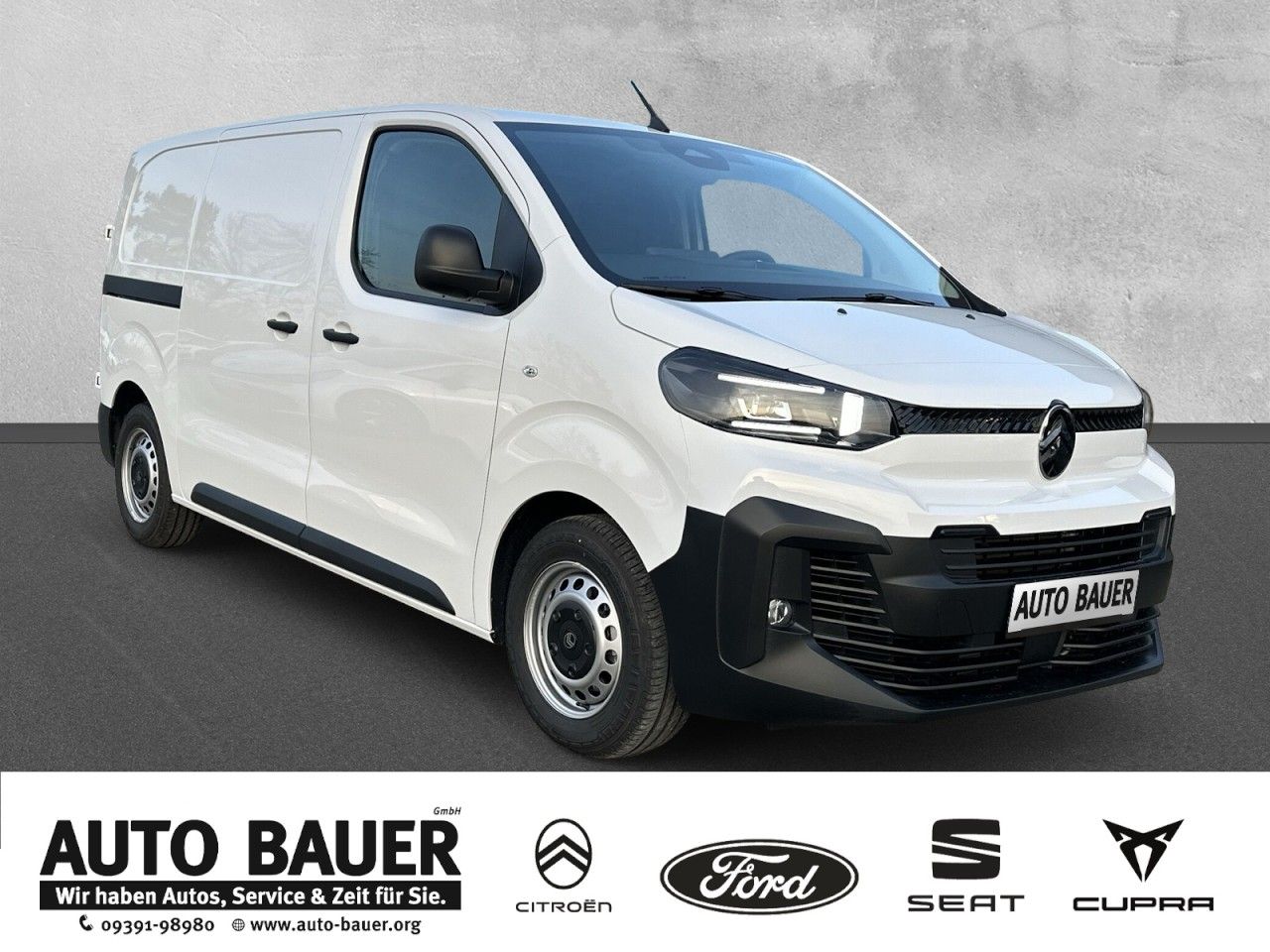 Fahrzeugabbildung Citroën Jumpy Kastenwagen M Diesel 150 Manuell - mit KI generiert/bearbeitet