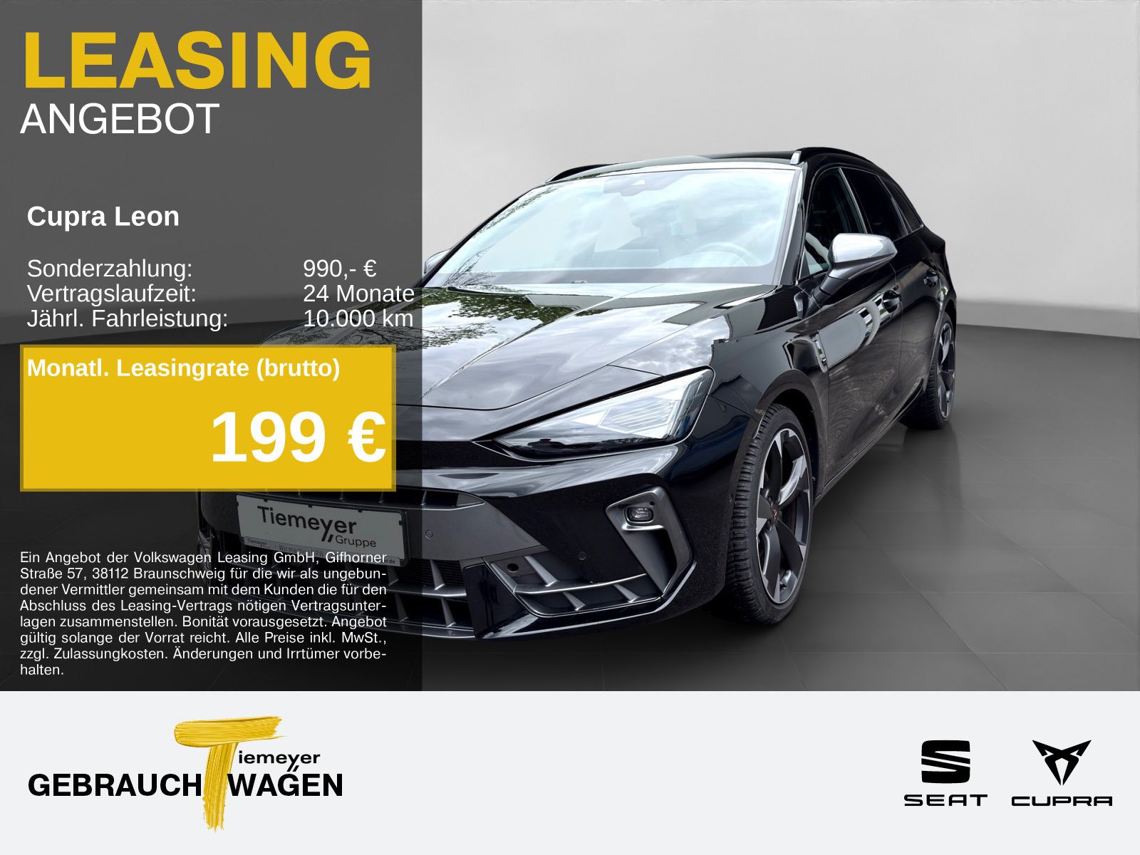 Cupra Leon Sportstourer 1.5 eTSI DSG SIDE-ASSIST PARKL
