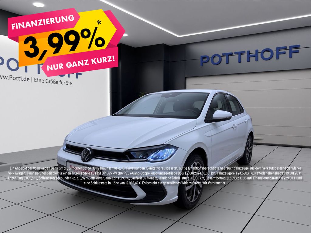 Polo 1.0 TSI LIFE NAVI KAMERA PDC SITZHZG