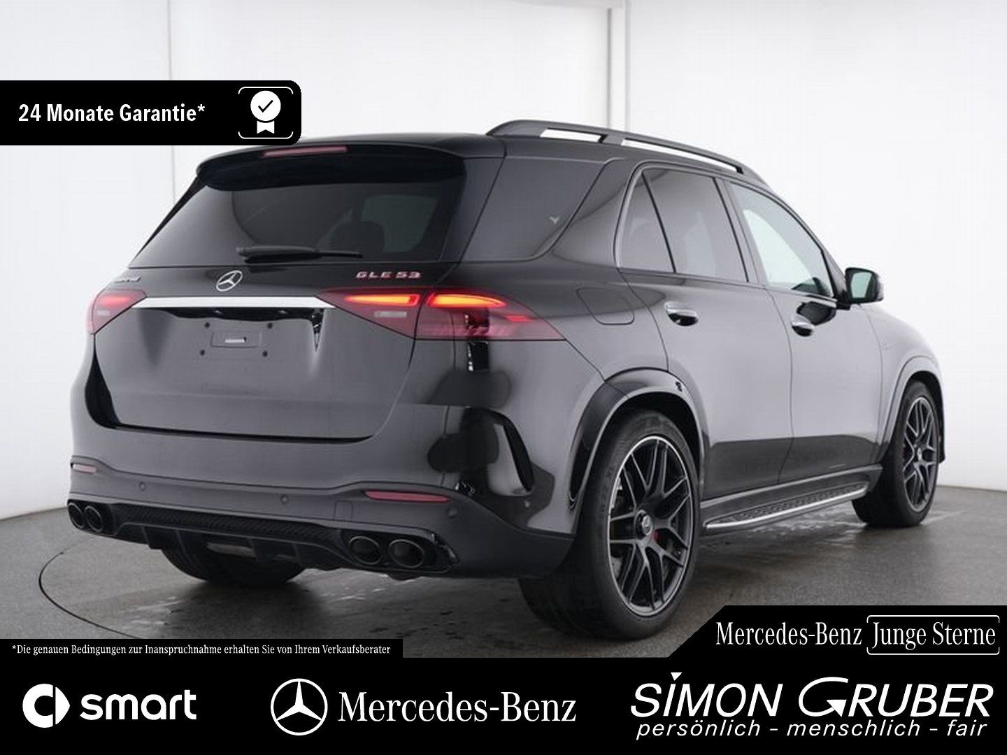 Fahrzeugabbildung Mercedes-Benz GLE 53 Hybrid 4M AMG Premium+ Night Nappa 22Zoll