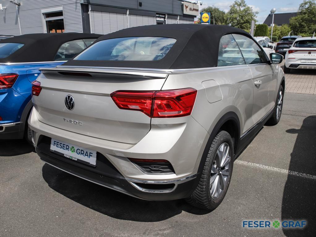 Volkswagen T-Roc Cabrio Style 1.5 TSI DSG Navi LED AHK PDC, миниатюра 2