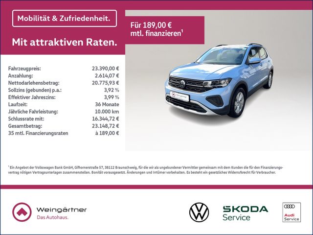 T-Cross Life 1.0 TSI, IQ.Drive, ACC, Navi, LED,
