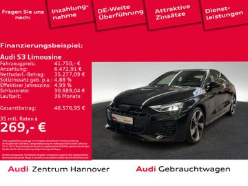 Audi Leasingangebot: Audi S3 Limousine 2.0 TFSI Kamera virtual Navi LED DA