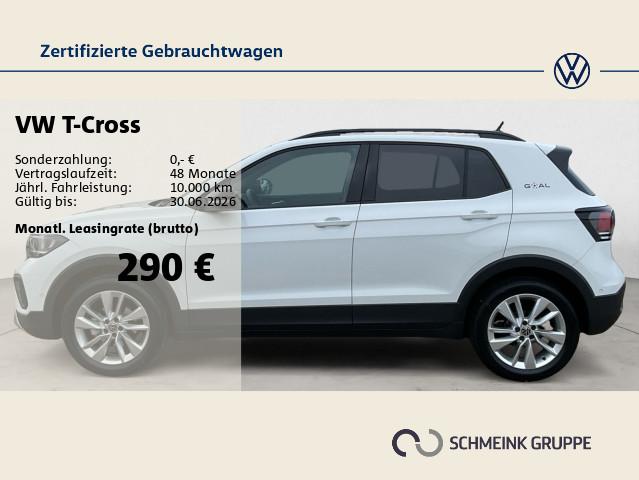 Volkswagen T-Cross 1.0 TSI DSG GOAL AHK Allwetterreifen ACC