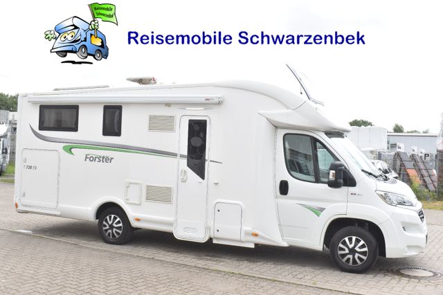 T 738 EB EINZEL.&amp;HUBBETT AUT.SAT+TV 2xSOLAR KAM.