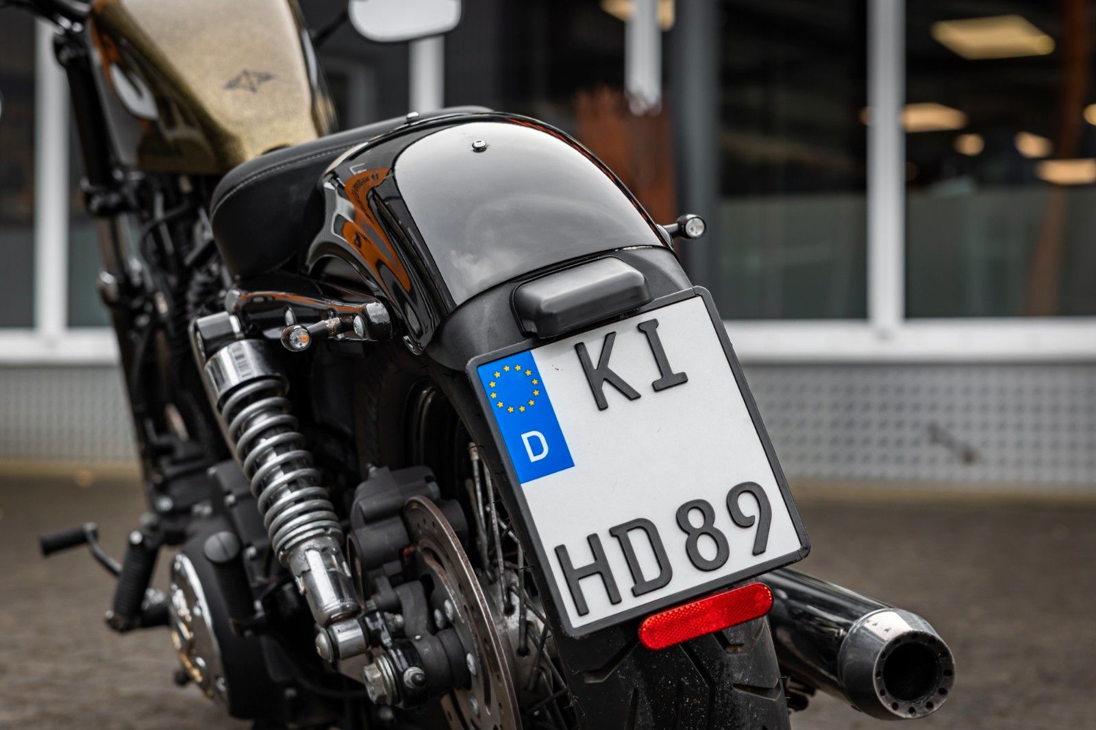 Fahrzeugabbildung Harley-Davidson XL1200X SPORTSTER FORTY-EIGHT - Miller Auspuff -