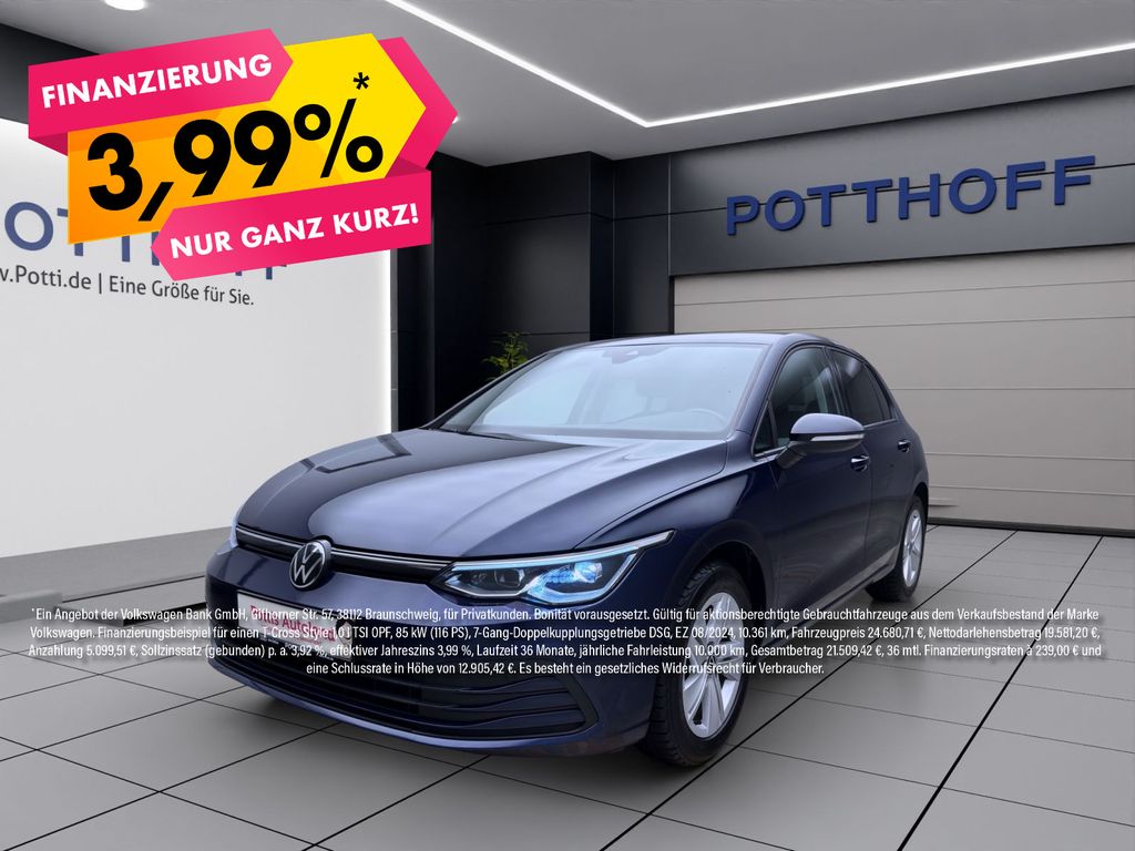 Golf 1.5 TSI LIFE NAVI KAMERA PDC SITZHZG