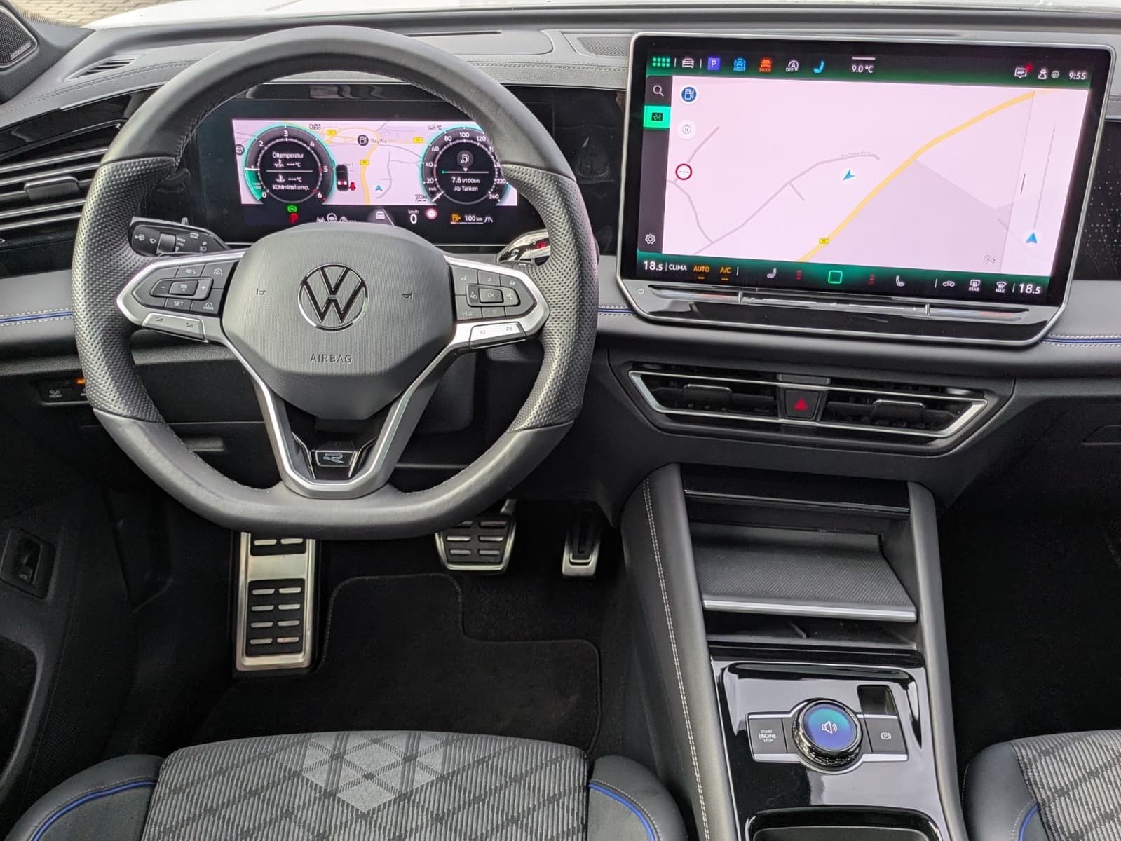 Fahrzeugabbildung Volkswagen Tiguan 2.0 TDI 4M R-Line PANO*H&K*AHK*MATRIX*20"