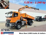 Mercedes-Benz Axor 1833 AK 4x4, Winterdienstausstattung, Kran - Mercedes-Benz 1833 axor