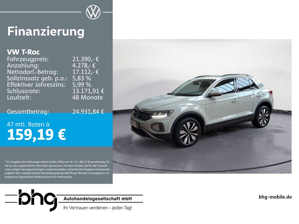 T-Roc Life 1.0 TSI 6-Gang *KAMERA*LED*ACC*