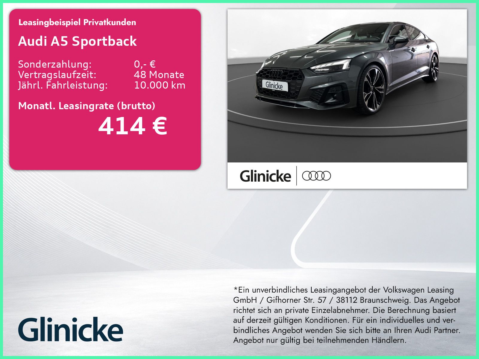 Audi A5 Sportback 35 TFSI S line Competition Matrix L
