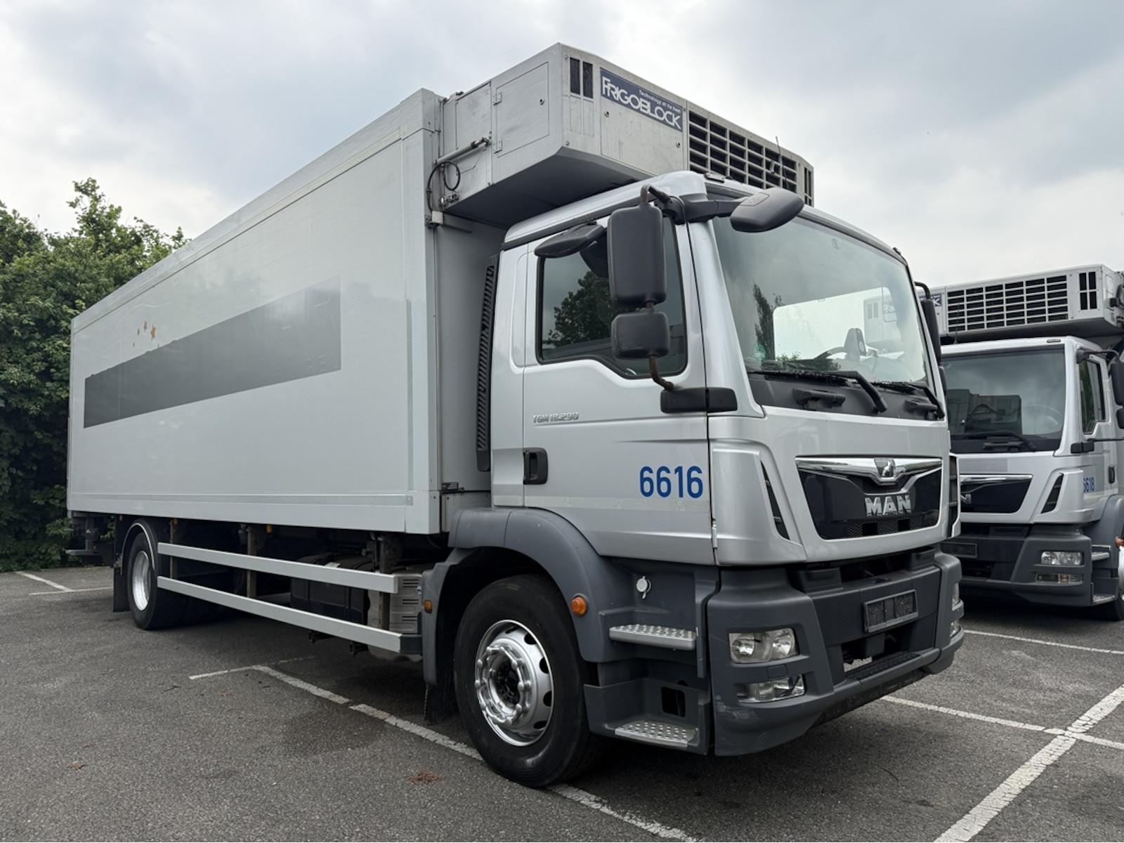 MAN TGM 18.290 MLL Kühlkoffer + LBW Frigoblock