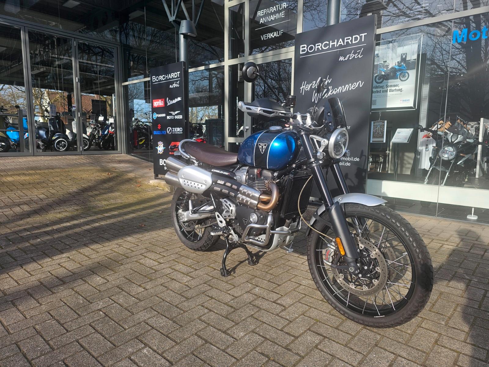 Triumph Scrambler 1200XE Heizgriffe, Fahrmodi, 1.Hand