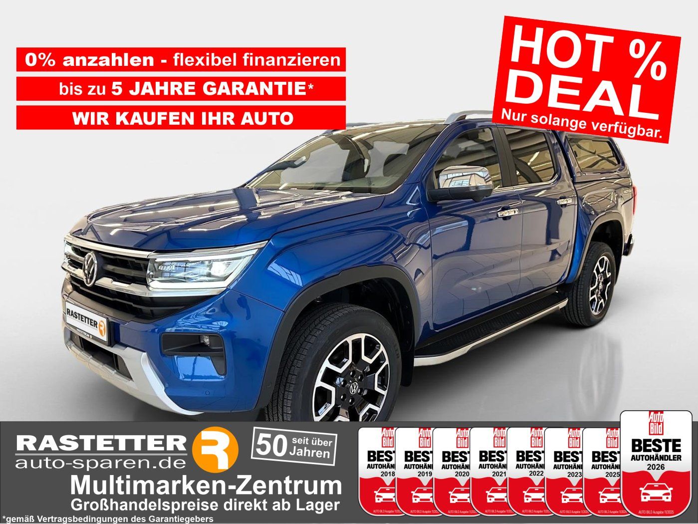 Volkswagen Volkswagen Amarok TDI Style 5Jahre+Hardtop+Leder+H