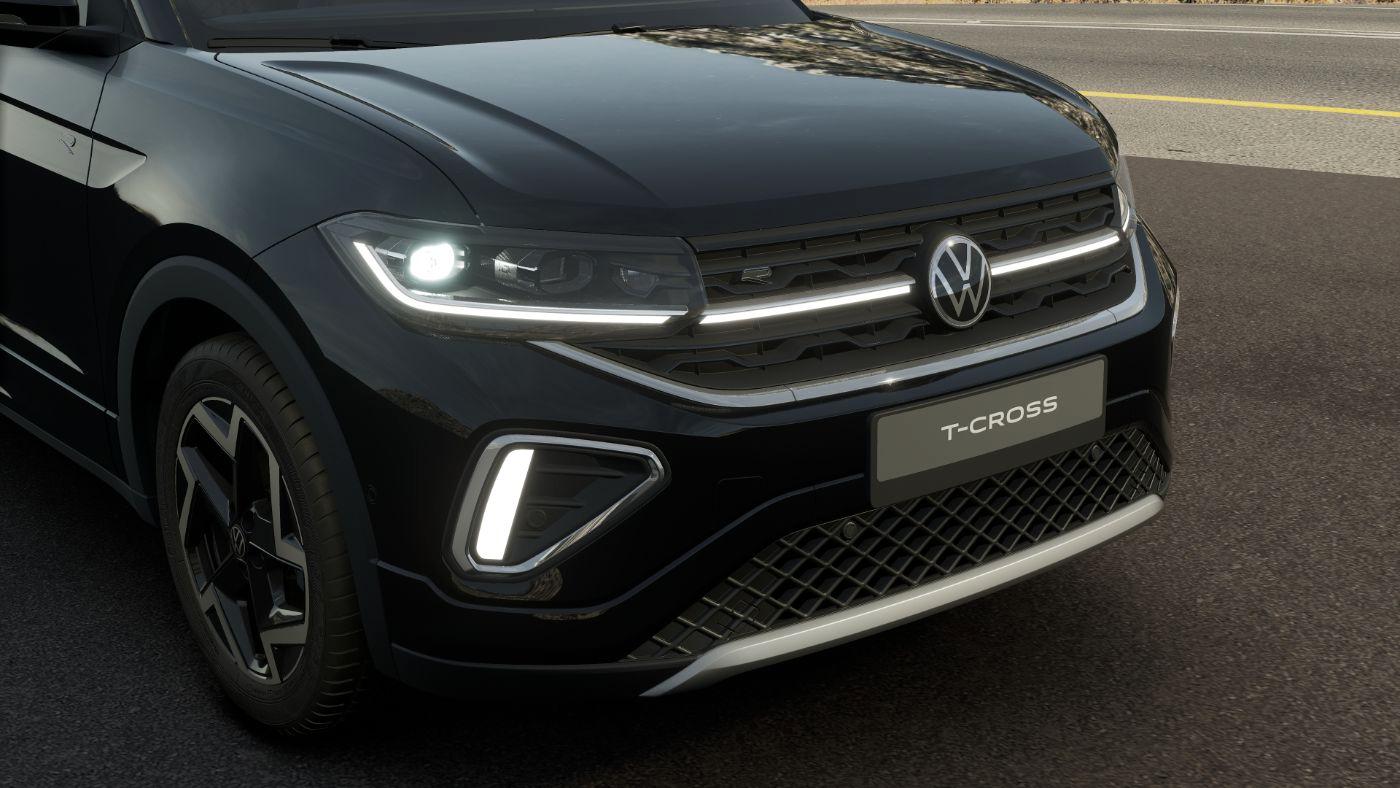 Volkswagen T-Cross 1.5 TSI R-Line DSG AHK IQ.Light RFK Navi, миниатюра 9
