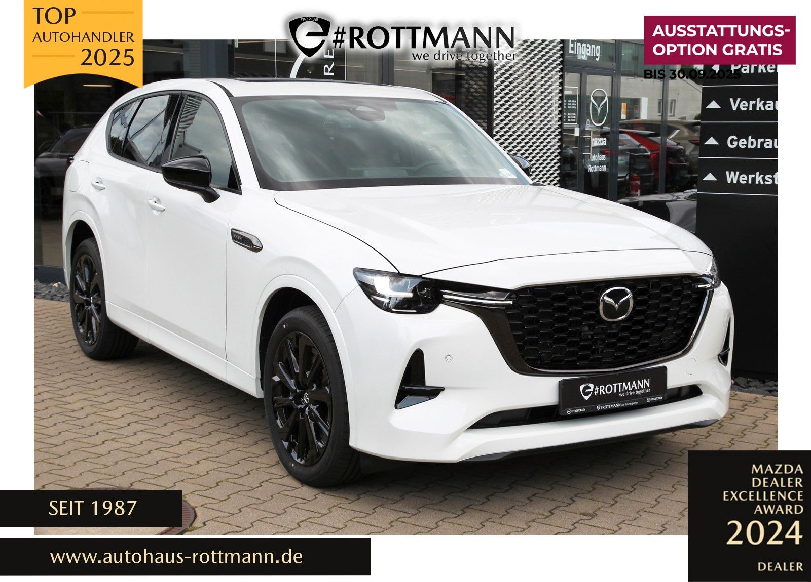 Mazda CX-60 2025 PHEV 327ps Aut. AWD Homura Plus
