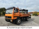 Mercedes-Benz 1117/1320/Kran/2 Knopf/Meiler Kipper/German Truc - Mercedes-Benz 1320