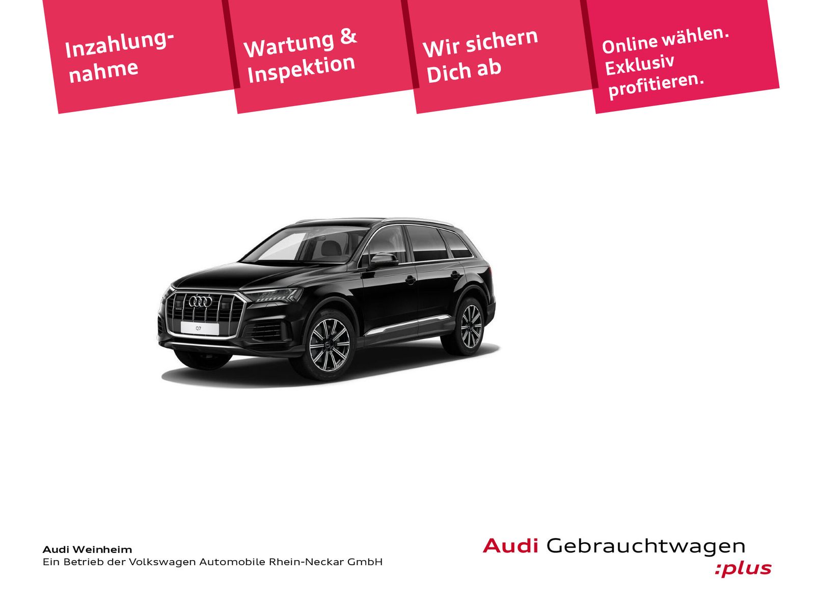 Audi Q7 55 TFSI quattro Matrix HuD Kamera AHK Luft St foto 1