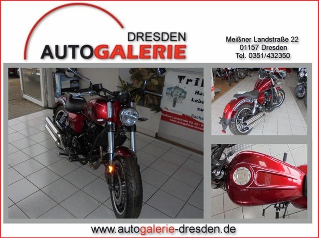 Altele Mitt-Motors 125 MB Custom mit Ledertaschen r+l