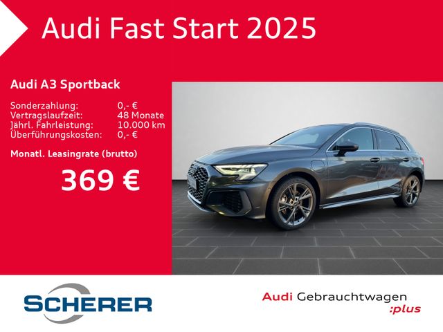 Audi A3 Sportback 40 TFSI e 2x S line AHK/NAVI/APP/SH