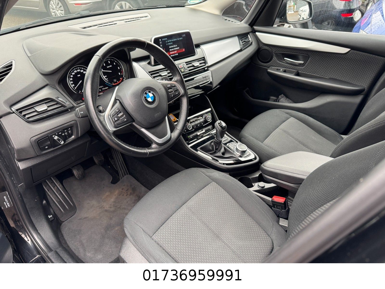 BMW 218 Gran Tourer/LED/AHK/KLIMAAU/NAVI/KAM/7 SITZE foto 14