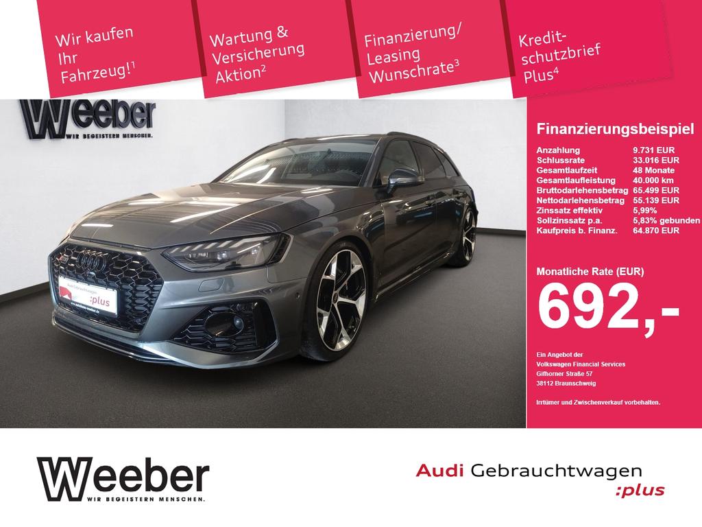 Audi RS 4 Avant quattro AHKBOHUDMATRIXSCHALENSI 2023