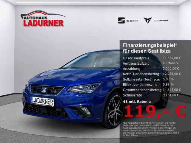 Ibiza FR 1,0 TSI *NAVI+PANO+LED+PDC+KAMERA+SHZ*