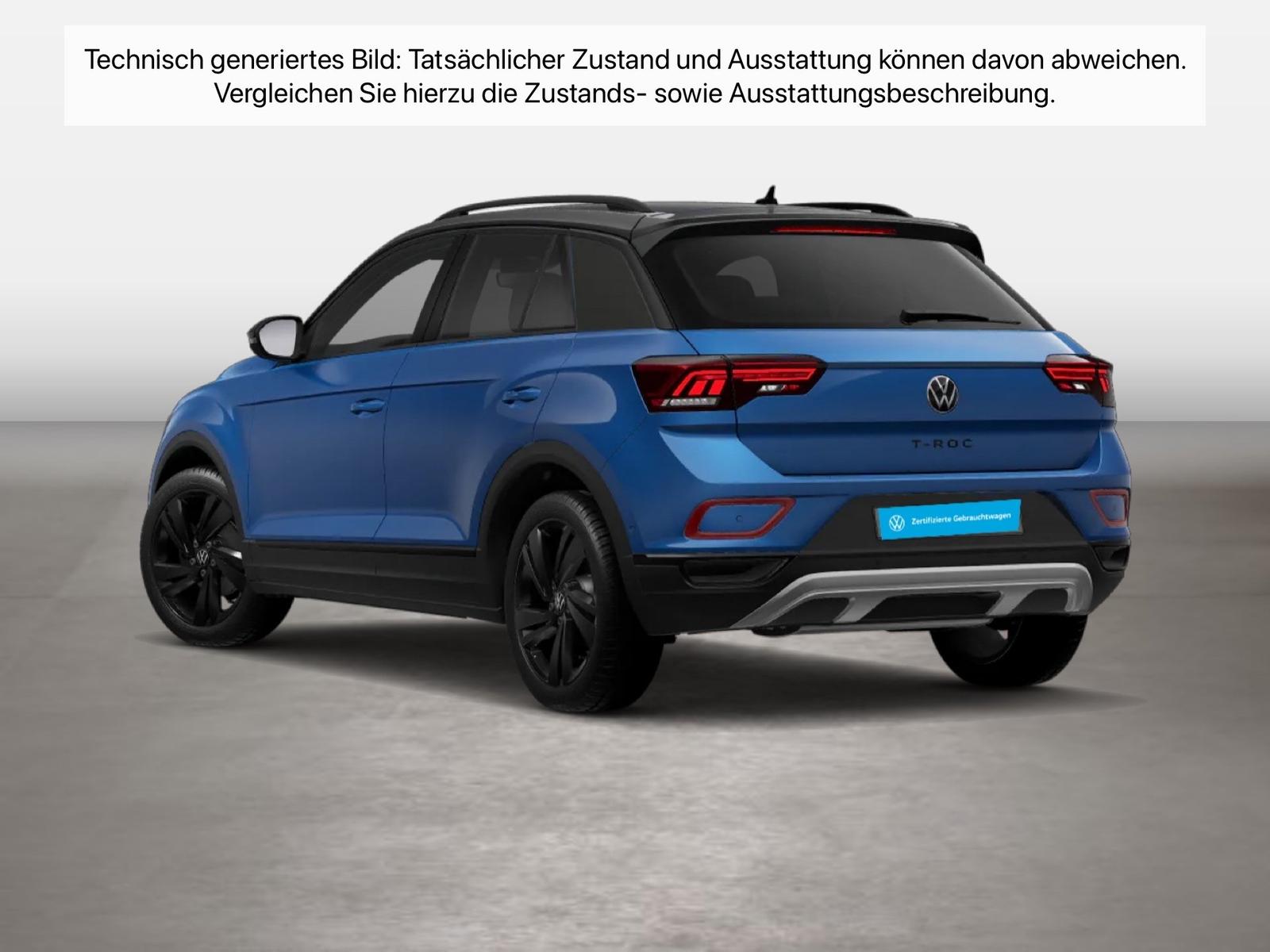 Volkswagen T-Roc 1.0 TSI Style CarPlay ACC LED Navi Alcant., миниатюра 3