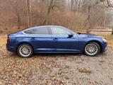 Audi A5 Sportback 3.0 TDI S-Line ACC Matrix AHK - Audi A5 mit Diesel-Antrieb: Blau, Vollleder