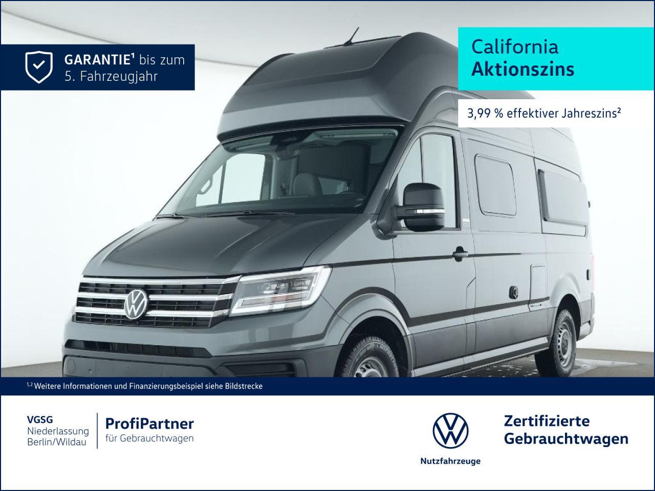 Volkswagen Grand California 600 Bluetooth Navi LED Klima