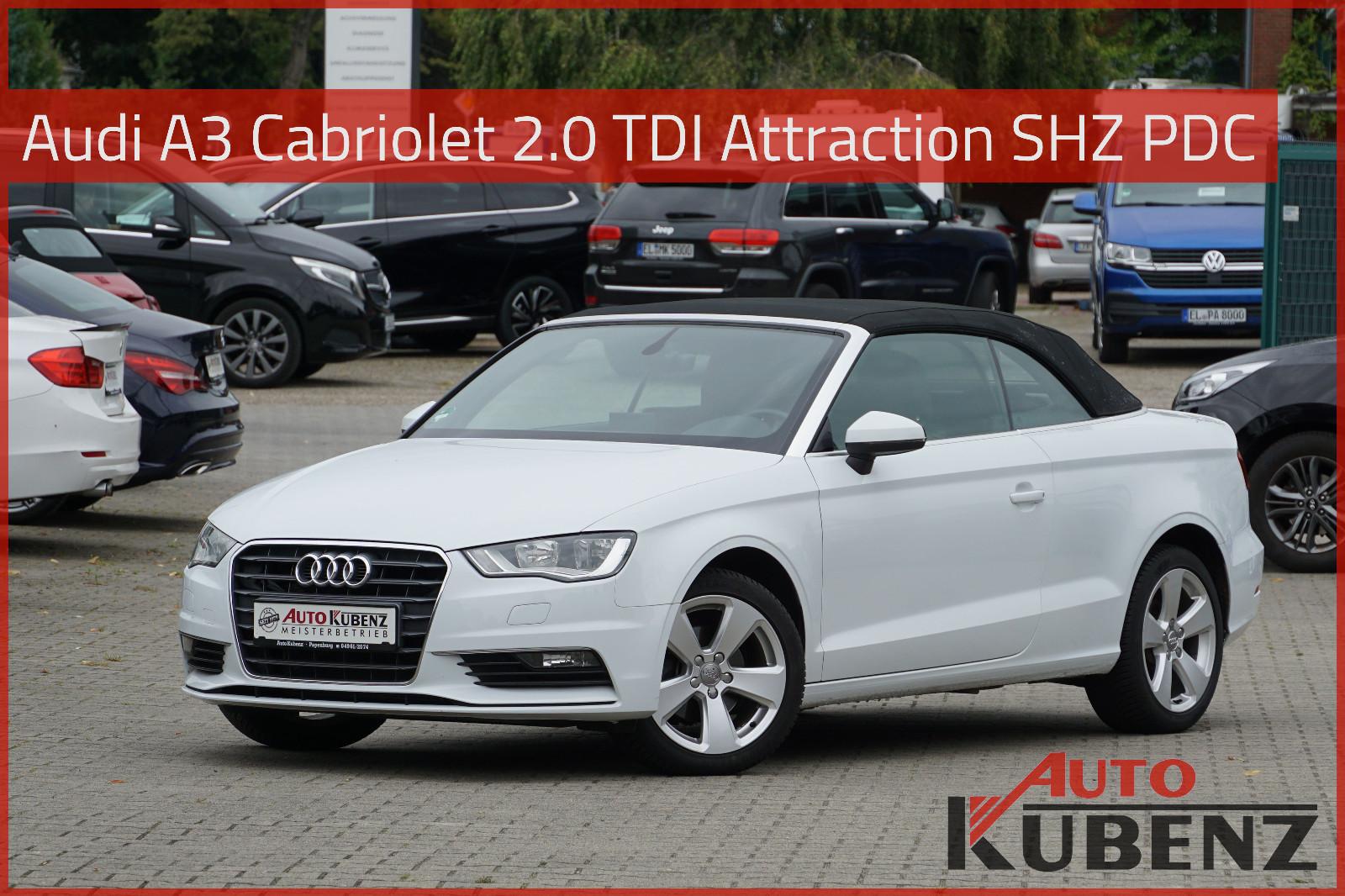 Audi A3 Cabriolet 2.0 TDI Attraction NAVI PDC