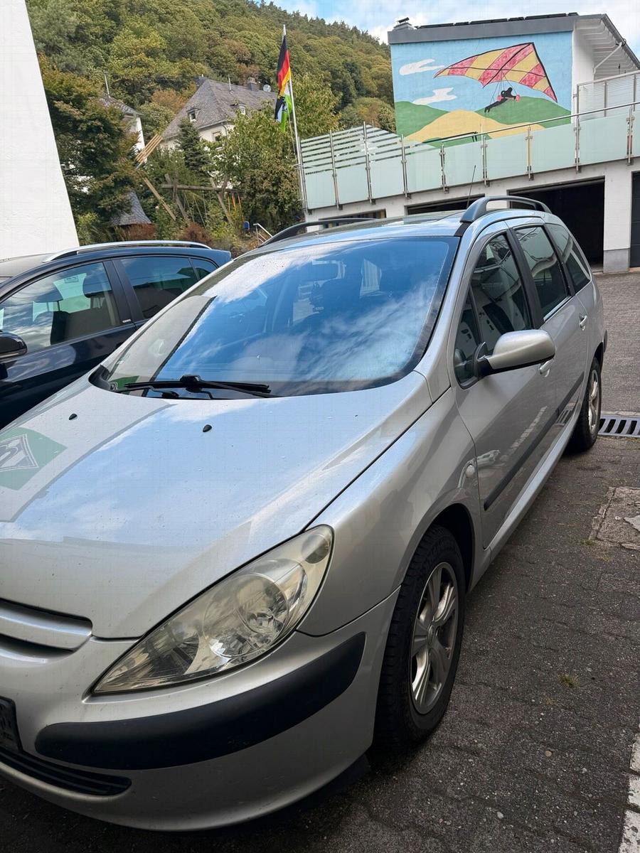 Peugeot 307 2004 — rear view