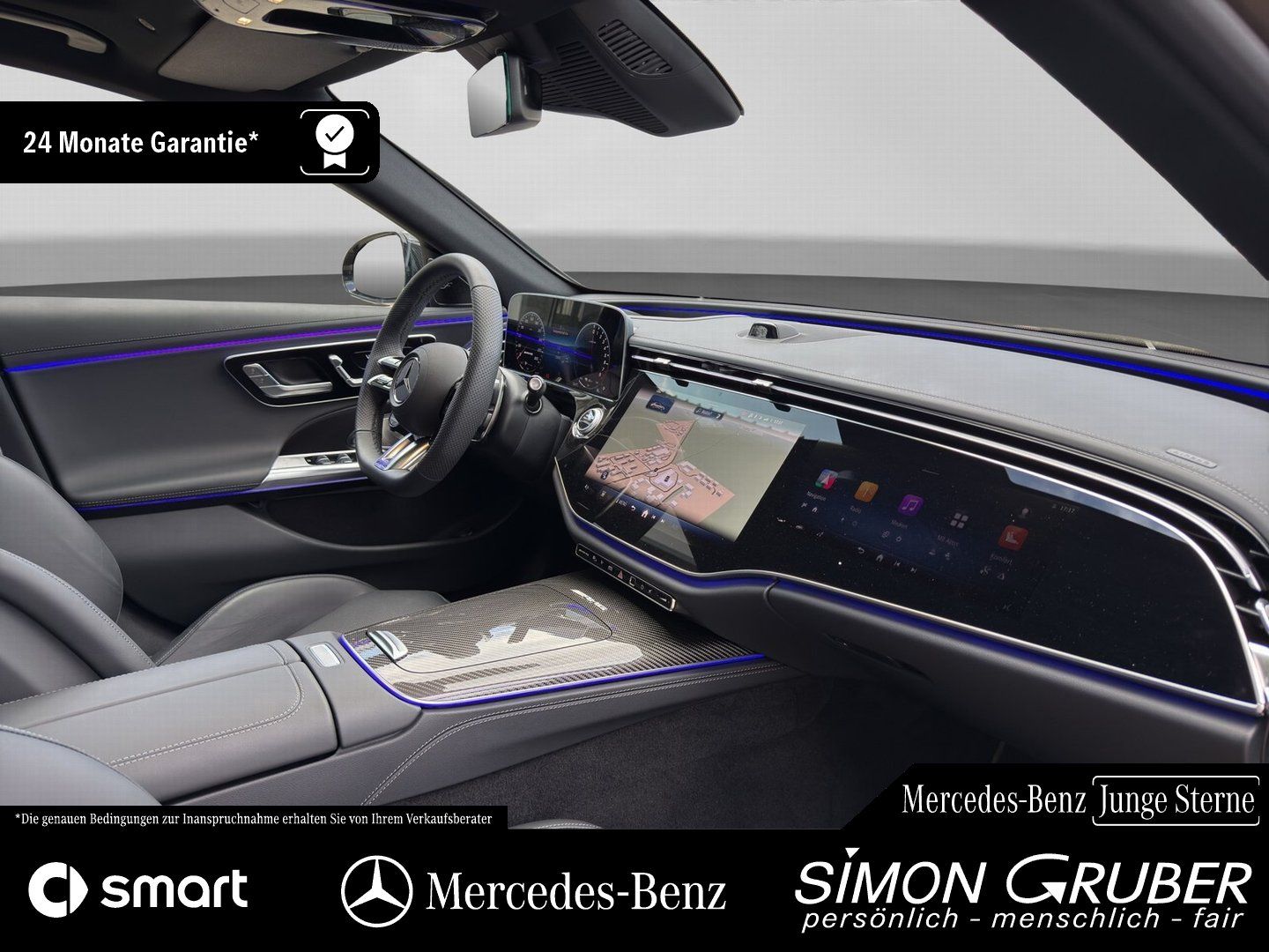 Fahrzeugabbildung Mercedes-Benz E 53 Hybrid 4M+ Perfo Sitz Dynamic+Carbon Nappa