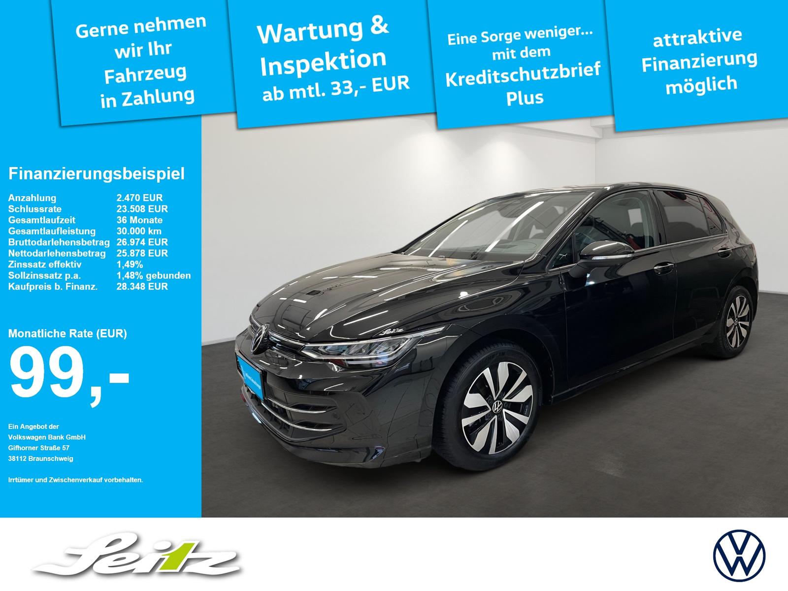 Volkswagen Golf VIII 1.5 eTSI Goal *AHK*HEAD-UP*KAMERA*