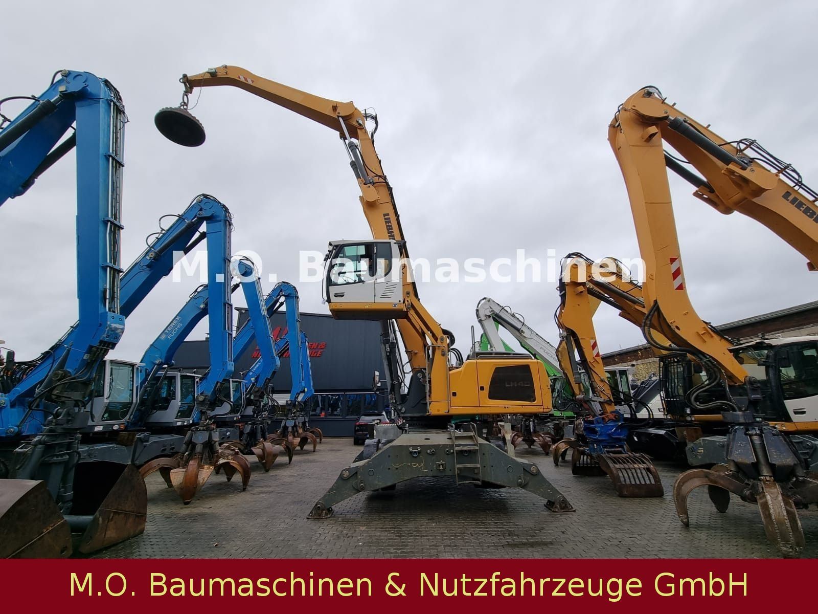 Fahrzeugabbildung Liebherr LH 40 M Litronic/Greifer / Magnetanlage