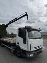 Iveco 80E 18 mit Atlas Kran