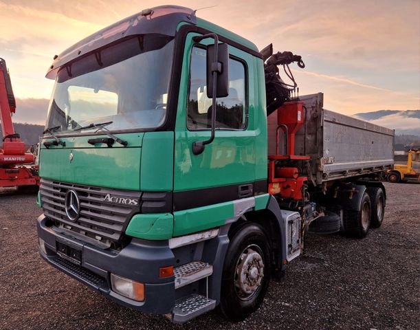 Mercedes-Benz Actros 2640 6×4 kipper+kran