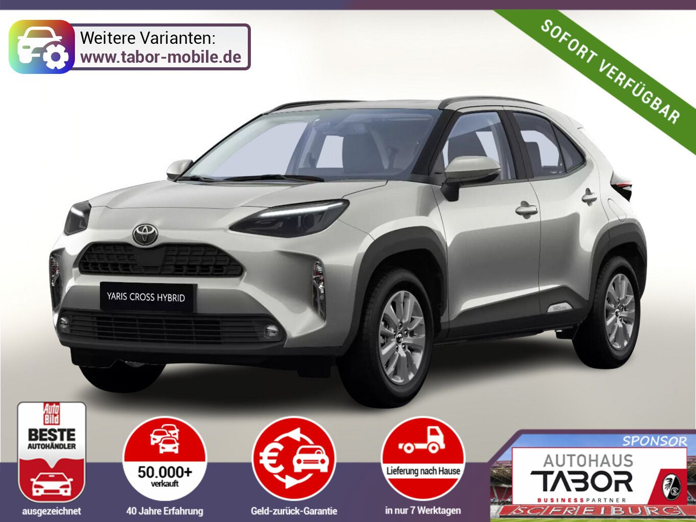 Toyota Yaris Cross 4x4 Aut. Kam Sitzhz. ACC 16" CarPlay