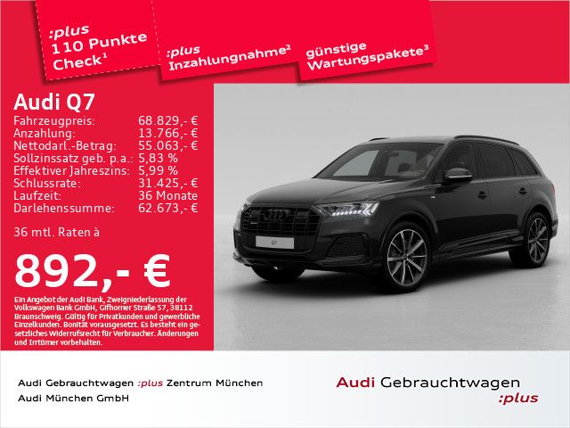 Audi Q7 50 TDI qu. S line Matrix/AHK/ACC