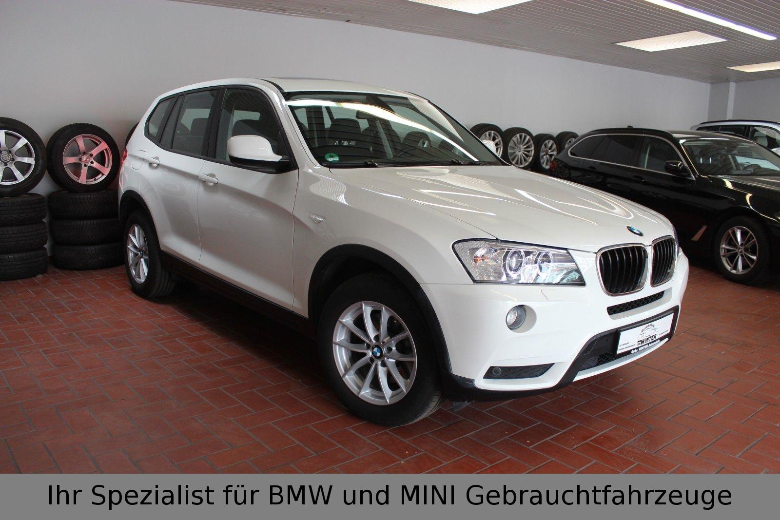 BMW X3 xDrive 20d*1.Hand*WenigKM*SHZ*Automatik*AHK