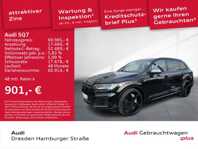 Audi SQ7 4.0TFSI Matrix/Laser Standhz. AHZV Keramikbr