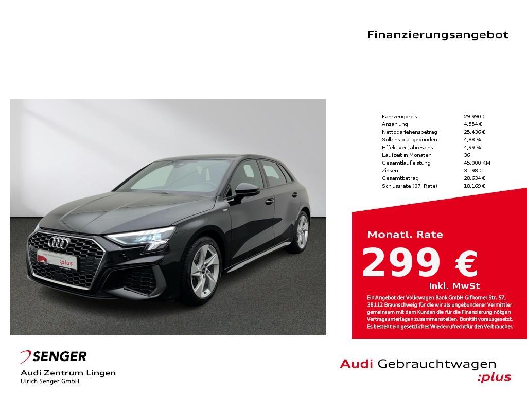 Audi A3 Sportback S line 35 TFSI MMI LED ACC Audi co.
