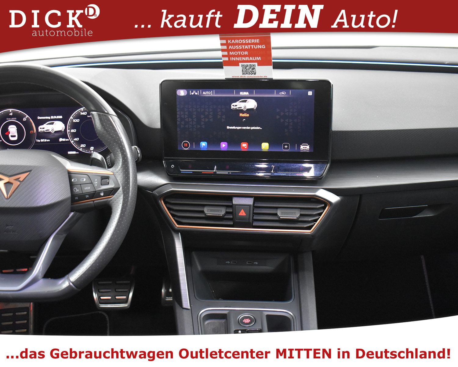 CUPRA Leon Sportst 1.4TSI e-Hyb VIRTU+LED+KEY+NAVI+18" - Image 8